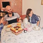A felicidade mora no lar