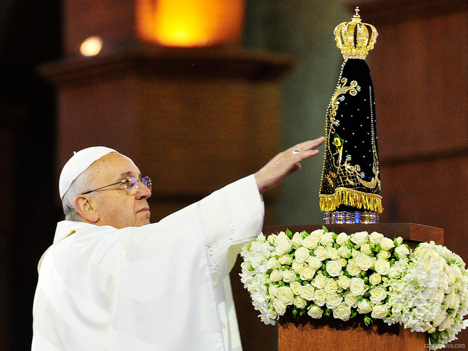 Papa-Francisco-e-a-devoção-a-Nossa-Senhora-Aparecida