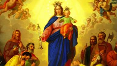 Consagração dos jovens a Virgem Maria