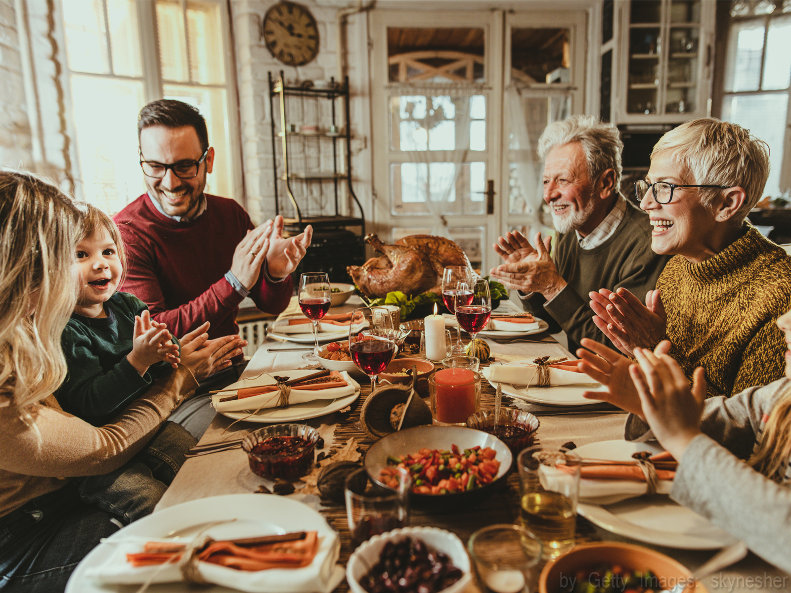 O Dia de Ação de graça é um momento de agradecer com a família