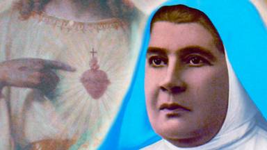 Madre Carmela e Madre Clélia, devotas do Sagrado Coração