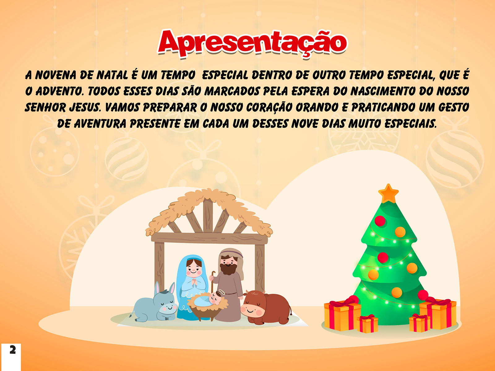 Novena de Natal 2023 - Deus se fez Criança! 