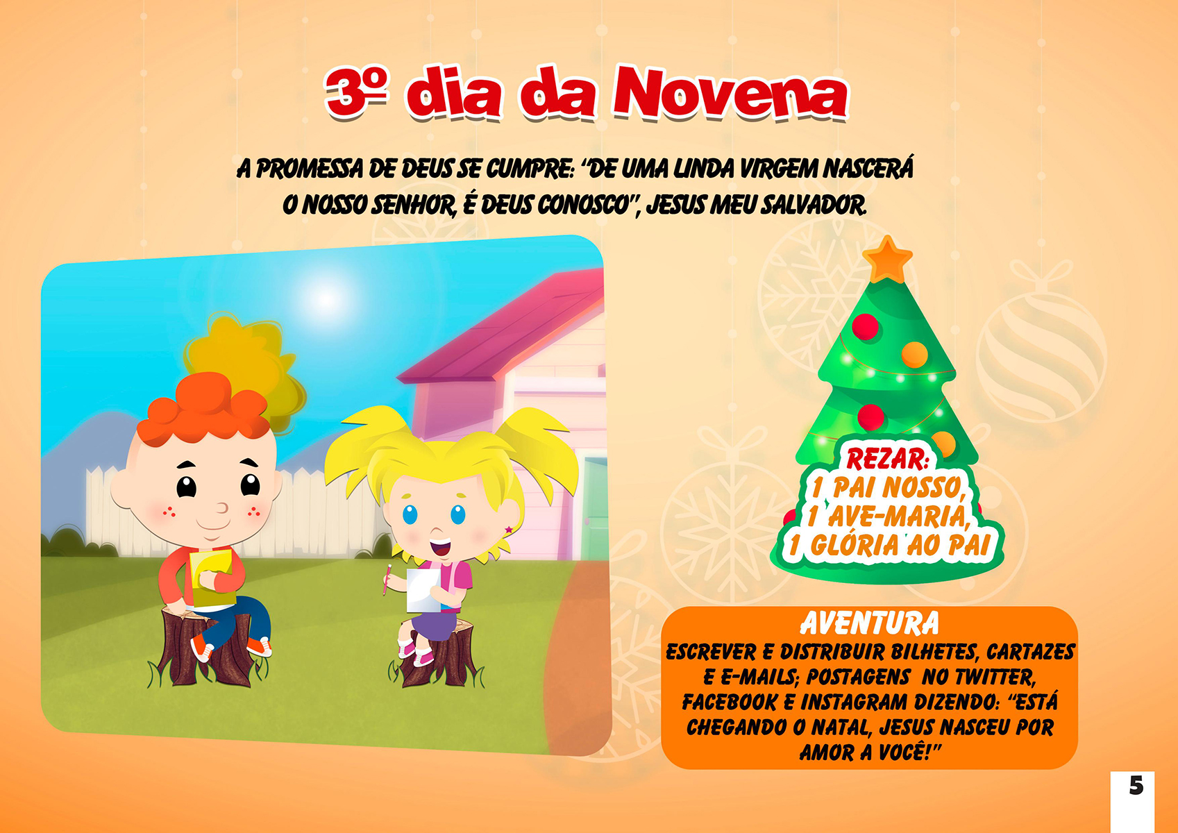 3º dia da Novena de Natal