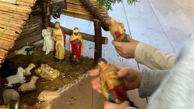 Monte o presépio em seu coração e celebre o nascimento de Jesus