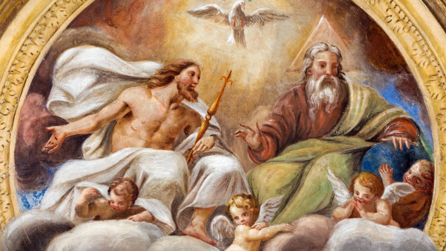 A Ascensão de Jesus Cristo entronização