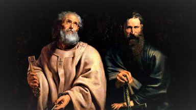 A pergunta de Cristo aos apóstolos São Pedro e São Paulo