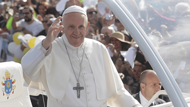 Agradecido, Papa Francisco