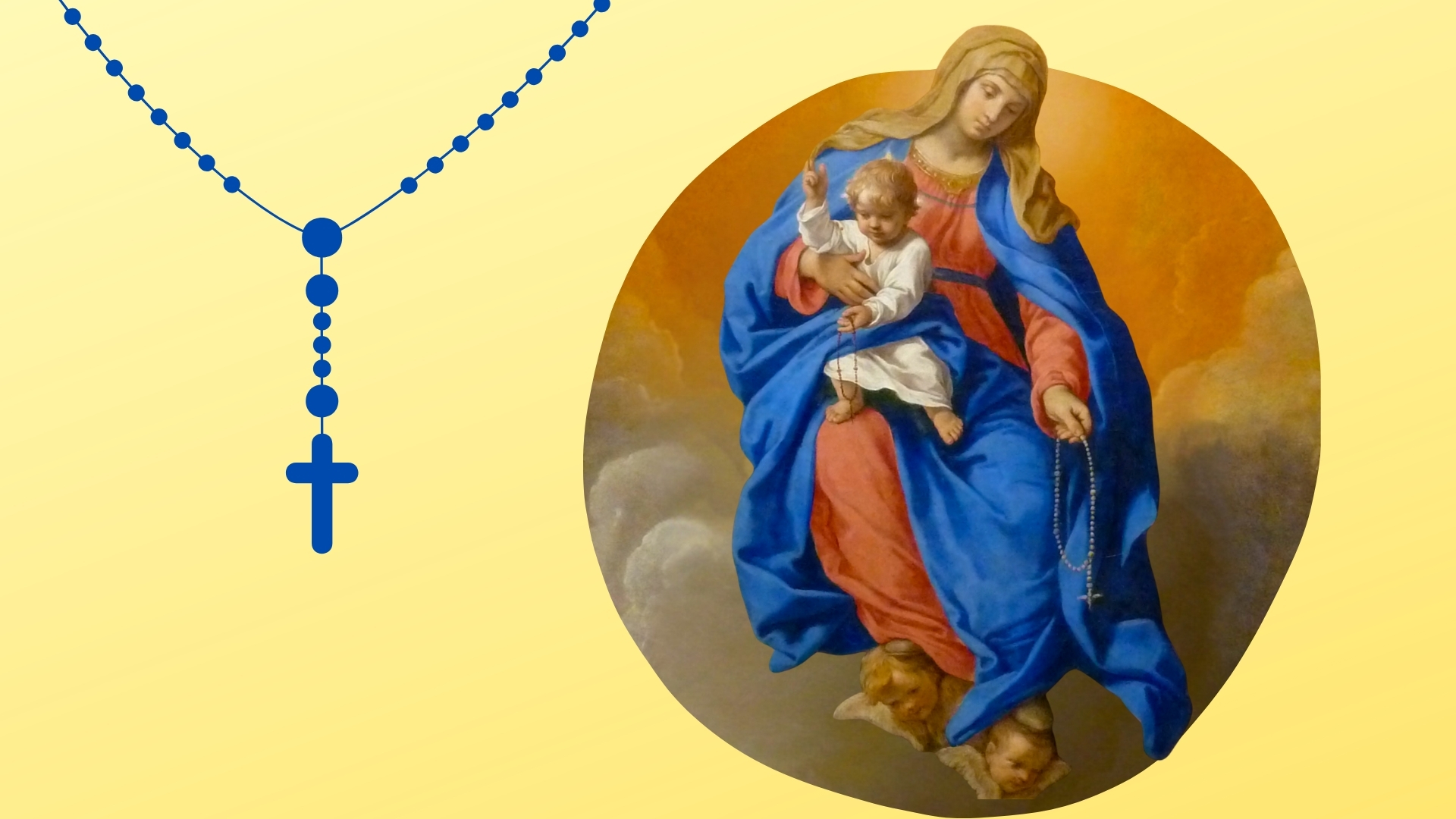 Aprenda a rezar o santo terço! Nossa Senhora está imediatamente pronta a nos ajudar quando a invocamos, quando pedimos o seu apoio e a sua proteção.