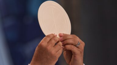 Como podemos entender Cristo na hóstia consagrada?