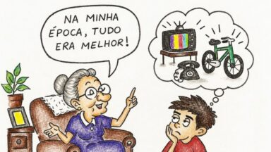 O passado é um visitante, não um residente