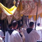 Fiéis e peregrinos celebram Corpus Christi na Terra Santa