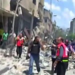 A dor e a destruição com o conflito no Oriente Médio