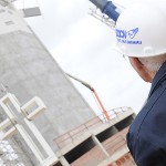 Monsenhor Jonas Abib visita obras do Santuário