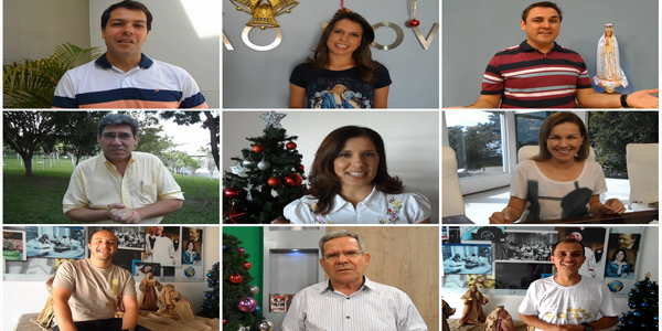 Apresentadores da TVCN desejam a todos um feliz Natal