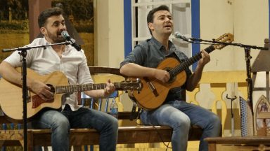 Alvaro e Daniel participam do programa Canção Nova Sertaneja