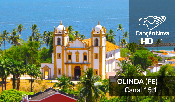 O canal da TVCN em Olinda/PE agora é digital, sintonize 15.1 - TV