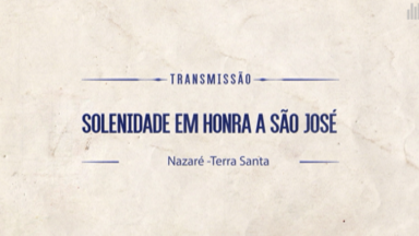 Solenidade de São José (Terra Santa)