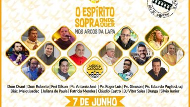 Arcos da Lapa recebe tradicional evento católico