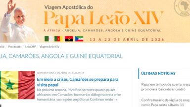 Sistema Canção Nova de Comunicação faz cobertura especial da viagem do Papa Leão XIV à África