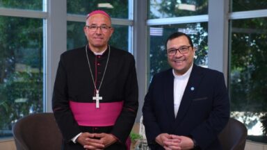 Patriarca de Lisboa, Dom Rui Manuel Sousa Valério, realiza visita institucional à Canção Nova, em Cachoeira Paulista (SP)