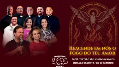 Teatrão de São José dos Campos recebe Canção Nova Abraça Vale  