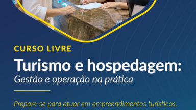 Faculdade Canção Nova abre 40 vagas para curso voltado ao setor de hospedagem e serviços turísticos