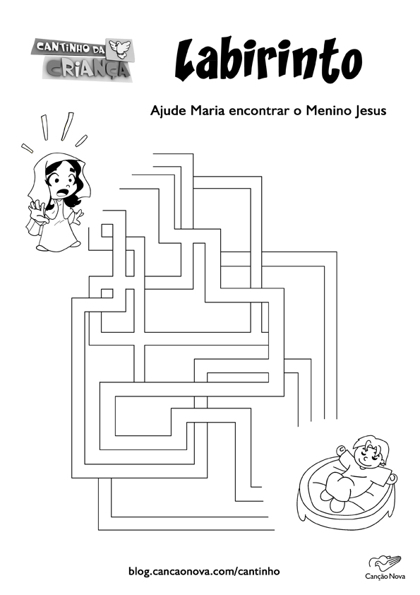 Página para colorir e jogo de labirinto para crianças saltando