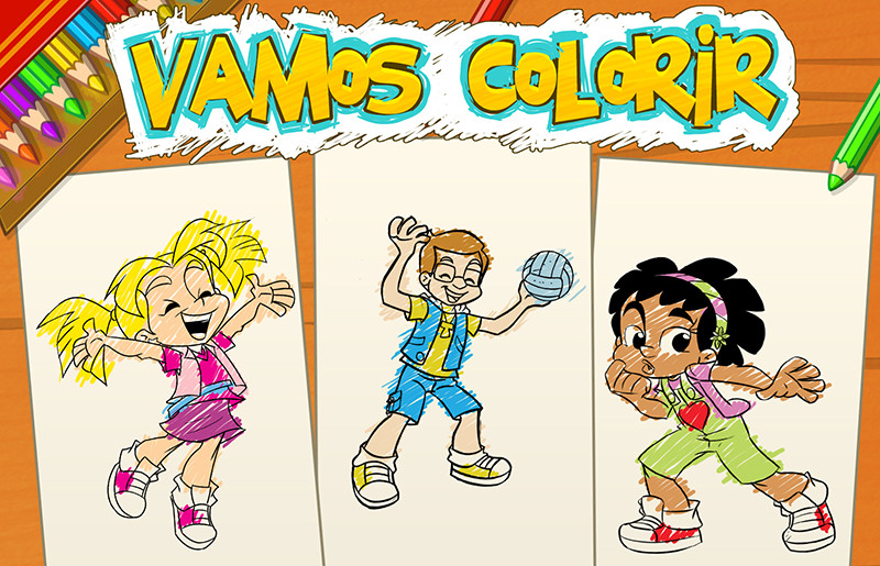 Jogos para colorir - Nosso Clubinho