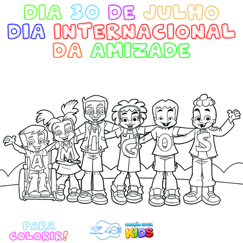 Dia Internacional da Amizade - Canção Nova Kids