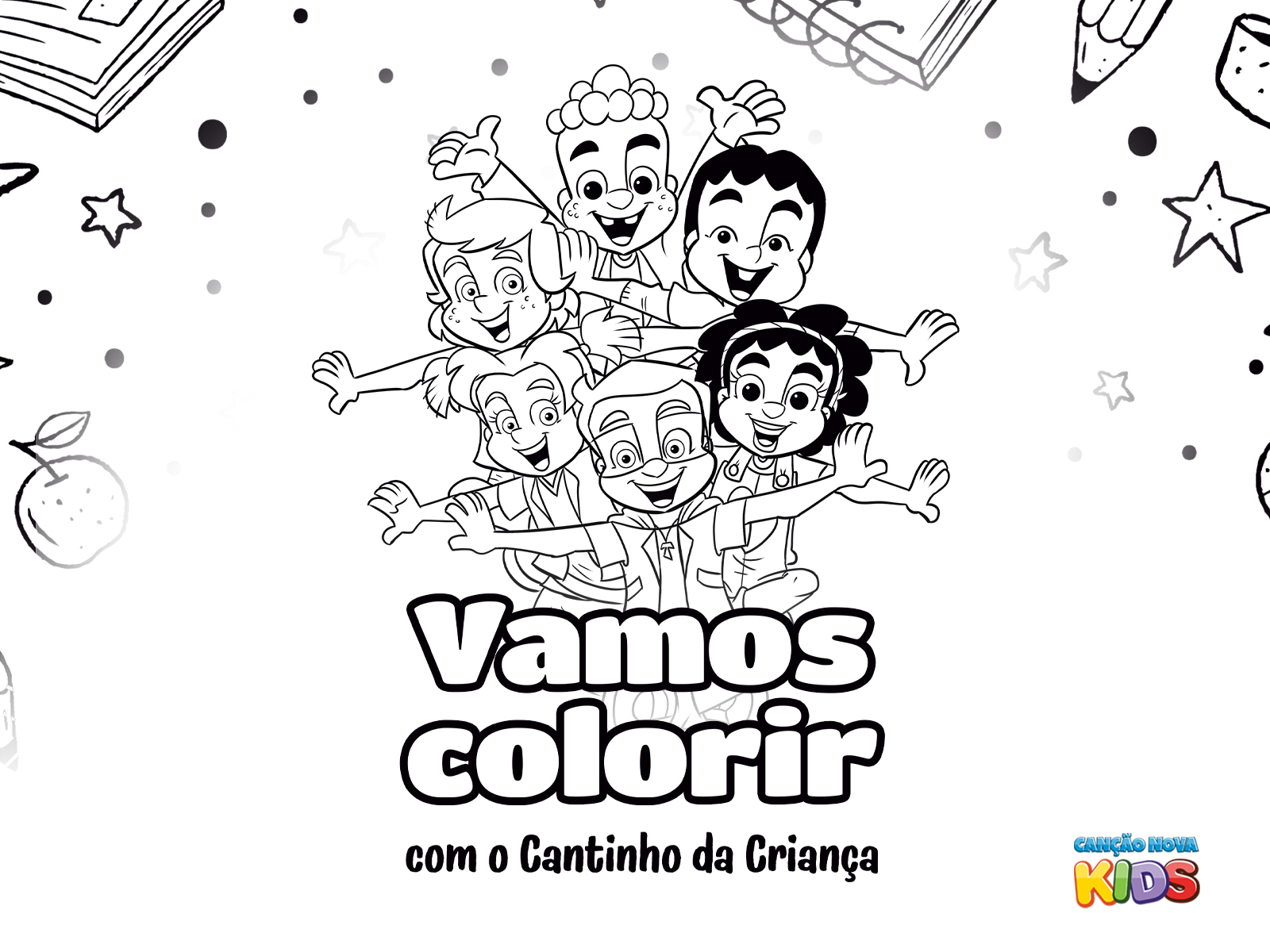 Dia das Crianças: Livrinhos para Colorir - Cantinho Ensinar