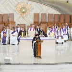 Monsenhor Jonas preside primeira Missa no Santuário do Pai das Misericórdias