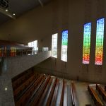 Instalação dos vitrais no Santuário do Pai das Misericórdias já se iniciou