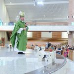 Bispo de Bragança Paulista em peregrinação ao Santuário