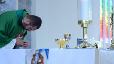 Missa para os enfermos no Santuário do Pai das Misericórdias