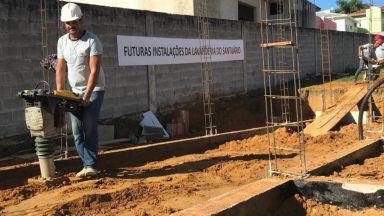 Graças a sua doação, Santuário realiza melhorias