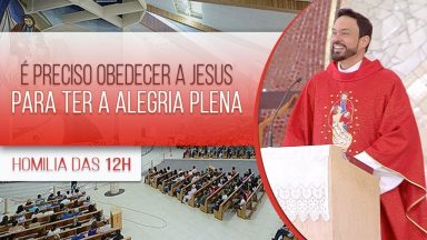 É preciso obedecer a Jesus para ter a alegria plena - Padre Adriano Zandoná (14/05/2020)
