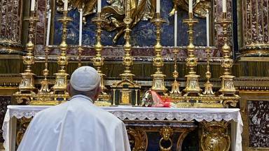 Papa confia sua viagem ao Iraque à proteção da Virgem Maria