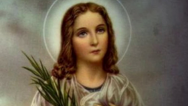 Santa da pureza de coração e do perdão