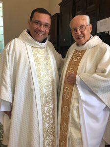 Padre Wagner Ferreira e Monsenhor Jonas Abib - Arquivo Canção Nova