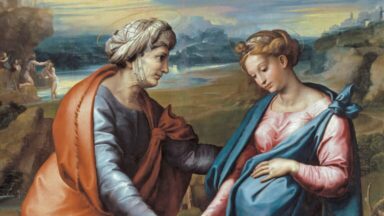 E partiu apressadamente! A missão da Virgem Maria