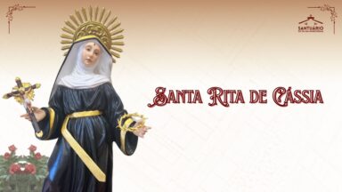 29 de abril, visita da imagem peregrina de Santa Rita de Cássia