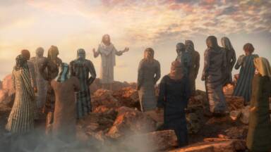 Jesus ora pelos discípulos