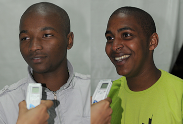 Jose e Andre José e André vivem em Lisboa, Portugal