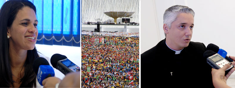 cris-entrevista1 Entrevista com Rocélia Santos e Diácono Arnaldo Rodrigues