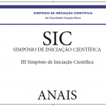 ANAIS - 5º SIMPÓSIO DE INICIAÇÃO CIENTÍFICA